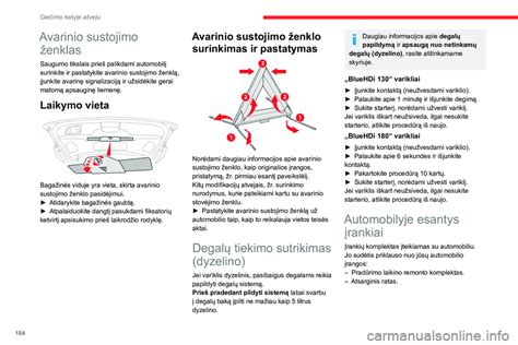 Nuotrauka, vaizduojanti avarinę virvelę arba mechanizmą bagažinės viduje