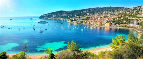 Žydrosios pakrantės (Côte d'Azur) panorama