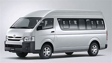 Toyota Hiace skirtingų modifikacijų palyginimas
