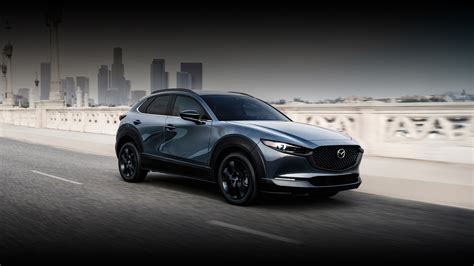 Nuotraukos, iliustruojančios Mazda MX-5, CX-30 ir CX-3 modelius