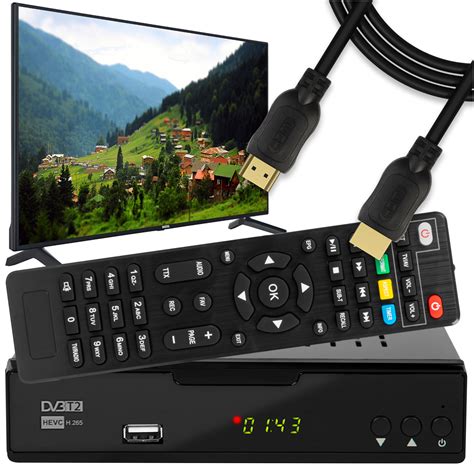 Techninė nuotrauka: Gala TV priedėlis su jungtimis (HDMI, SCART, USB)
