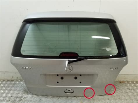 Peugeot 407 SW galinės bagažinės dangtis su atidaromu stiklu