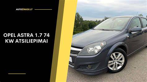 Infografika: Opel Astra I ir Astra II pagrindiniai techniniai parametrai