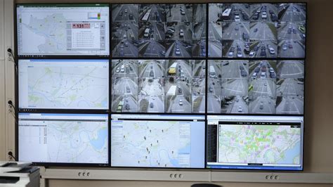 Kauno miesto vaizdo stebėjimo kamerų tinklo schema