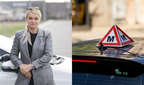 Nuotrauka su vairavimo mokymo simbolika