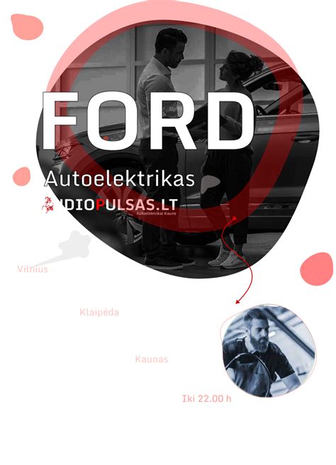 Ford automobilio detalės ir servisas