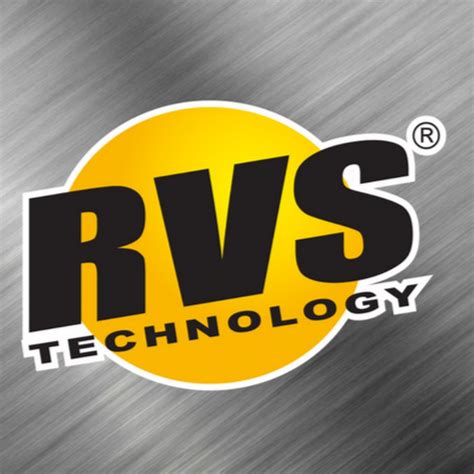 RVS Technology® produkto buteliukas ir logotipas