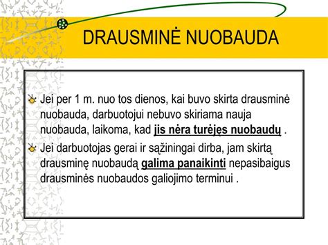 Infografika: Drausminės nuobaudos skyrimo procesas