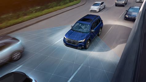 „Subaru EyeSight“ sistemos veikimo schema