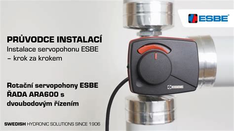 ESBE ARA600 serijos pavaros schema su nurodymais