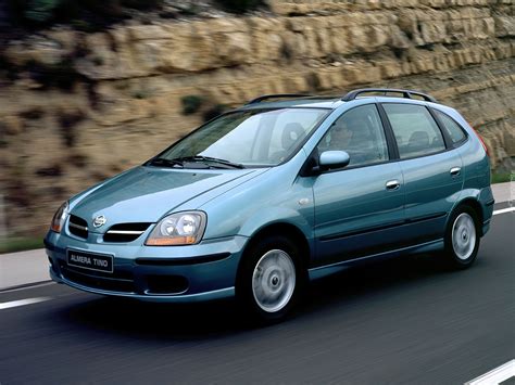Nissan Almera Tino pakabos dalių vizualizacija