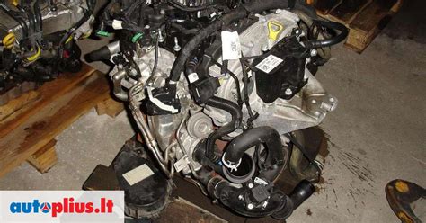 Ford Focus su atidarytu variklio dangčiu, prijungta diagnostikos įranga