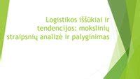 infografikas: Scania vilkikų techninių parametrų palyginimas ir jų pritaikymas logistikos srityje