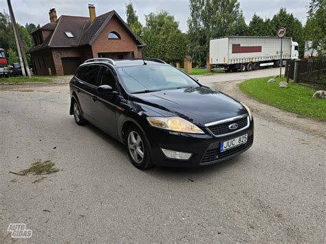 Ford Mondeo universalas, bagažinė