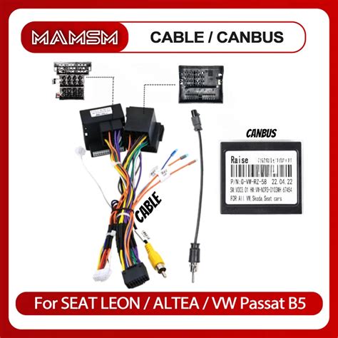 Montavimo schema: multimedijos sistemos pajungimas prie VW Passat B5 CANBUS