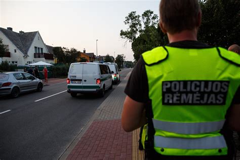 Policijos darbas tyrimo vietoje