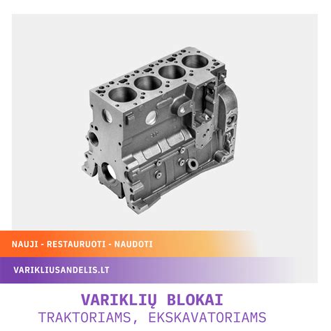 Traktoriaus variklio pjūvis su pažymėtais stūmokliais ir vožtuvais