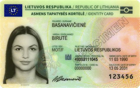Asmens tapatybės kortelės ir paso kainos Lietuvoje