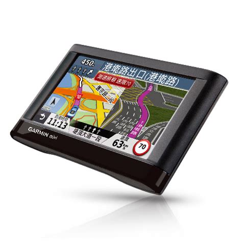 Garmin nüvi 52 ekranas su žemėlapiu ir POI žymėmis