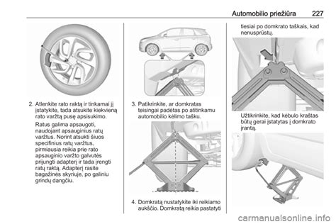 automobilio ratų keitimas naudojant domkratą