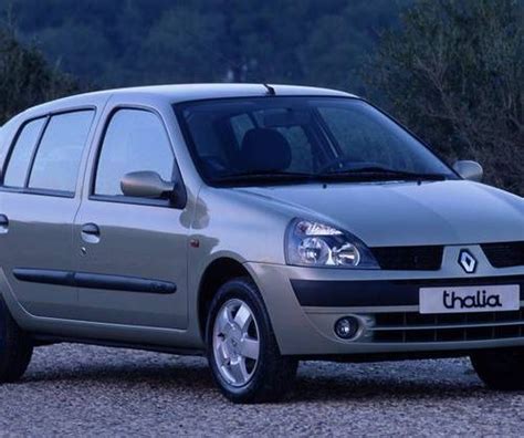 Schema: „Renault Thalia“ kėbulo elementų išdėstymas