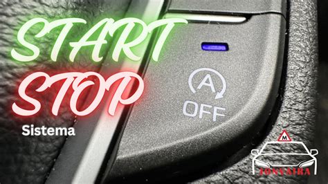 Automobilio Start/Stop sistemos ikona