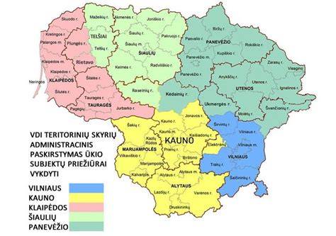 Priekabos registracijos žemėlapis
