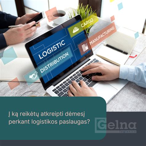 Infografika apie logistikos procesus