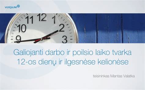 Infografika: Vairuotojų darbo ir poilsio laiko normos
