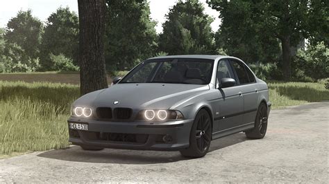 Tematinė nuotrauka: BMW E39 530D, išmetamieji juodi dūmai