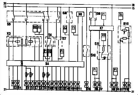 Volvo automobilių elektros schemos pavyzdys