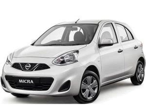 Nissan Micra pirmosios kartos automobilio nuotrauka