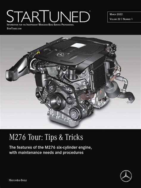 Mercedes-Benz M276 variklio schema