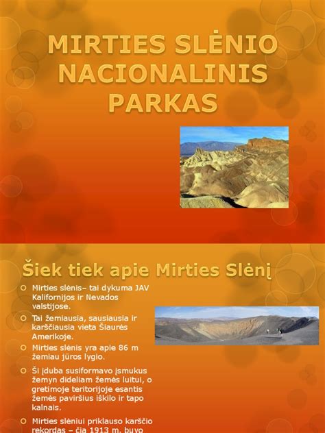 Panoraminis Mirties slėnio vaizdas
