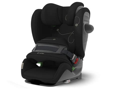 Cybex Pallas automobilinės kėdutės nuotrauka su išskirtais saugos elementais