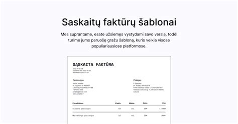 Autoserviso sąskaita faktūra su atliktais darbais