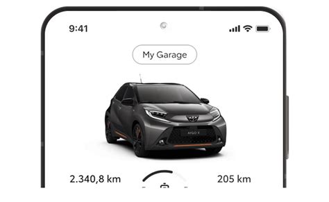 Mobilioji programėlė MyToyota su automobilio funkcijomis