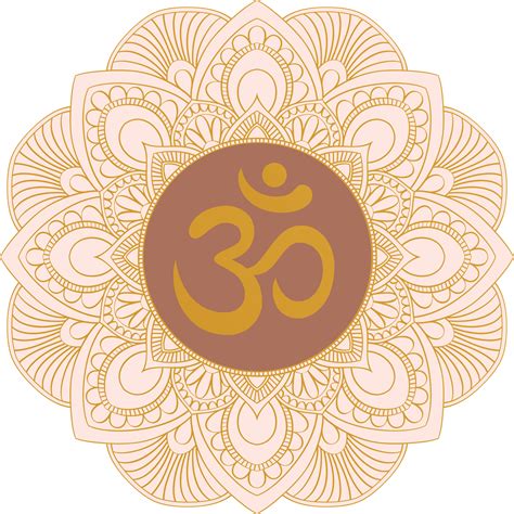 Grafinis „Om“ simbolio vaizdas