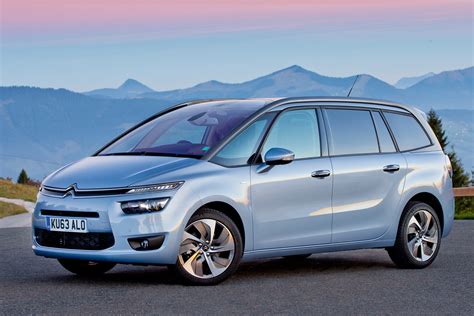 Schematiškas Citroën C4 Grand Picasso variklių palyginimas