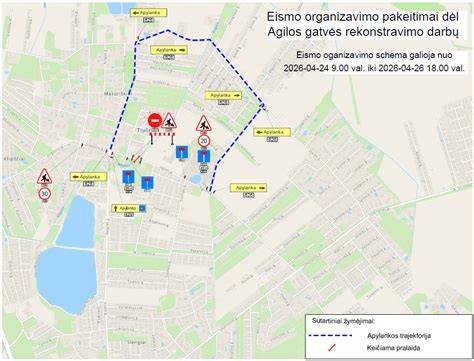 Infografika: kelio uždarymo regionas ir eismo srauto nukreipimai