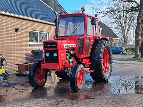 Volvo BM 500 traktoriaus hidraulinės sistemos schema