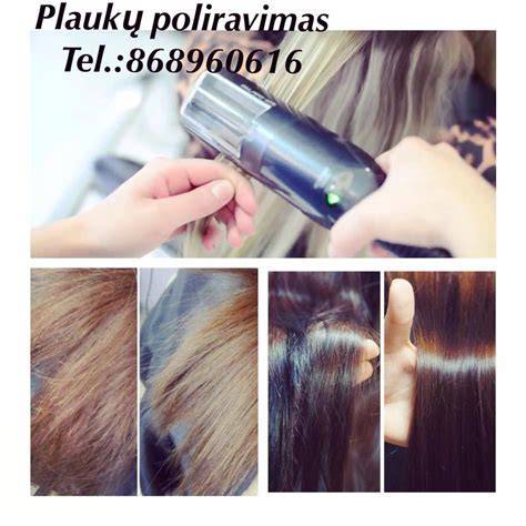 Pažeistų plaukų požymiai