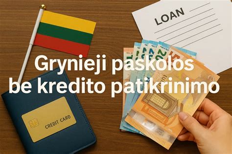 Infografika: kredito sąlygos ir patikimumo patikrinimo žingsniai