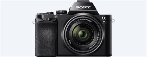 Profesionalus „Sony α7“ serijos fotoaparatas