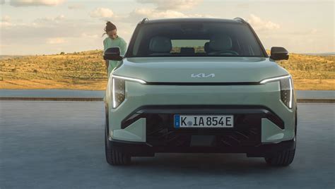 Kia EV3 galinės dalies vaizdas