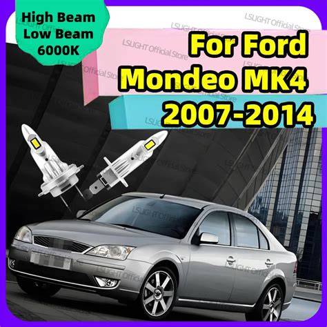 LED moduliai Ford Mondeo MK4 - baltas 6000K šviesos spektras