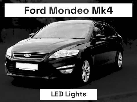 Mondeo MK4 LED moduliai prietaisų skydelyje ir galinėje dalyje