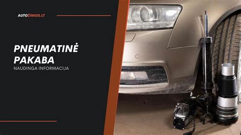 Dakaro automobilio pakabos sistema