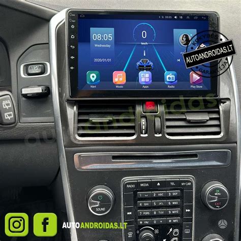 Volvo V50 originali magnetola su keistais garsais