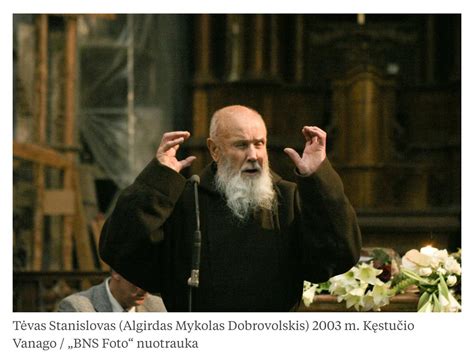 Tėvo Stanislovo portretas, dvasininko nuotrauka